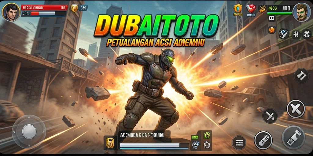 Tampilan screenshot DUBAITOTO menunjukkan aksi seru dalam gameplay.