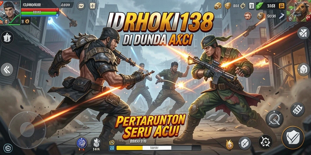 Tangkapan layar aksi gameplay intens dari IDRHOKI138.