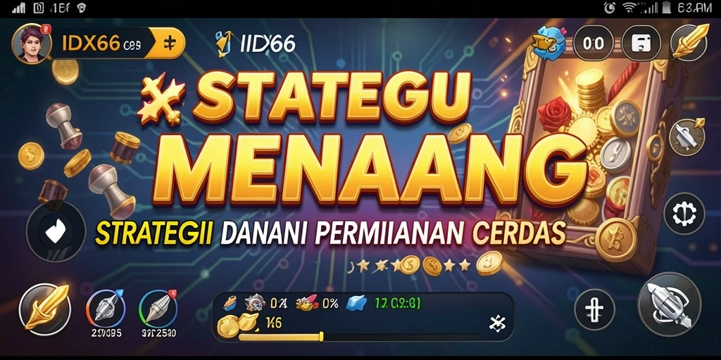 Tampilan menarik gameplay strategi IDX66 dengan berbagai elemen taktis.
